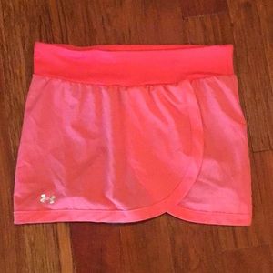 under armour pink skirt/skort